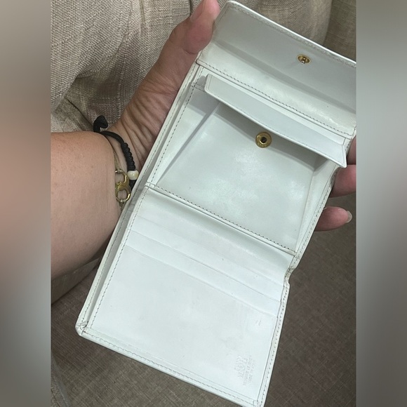 Versace - Gianni Versace vintage white leather Bi folded wallet - Picture 11 of 11